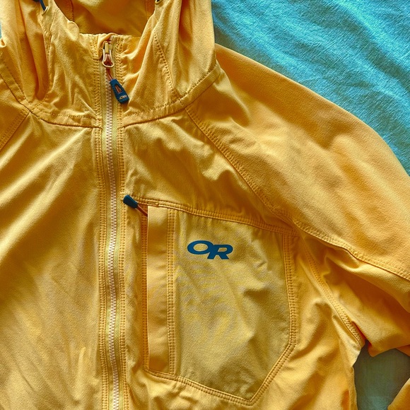 Outdoor Research Men's Ferrosi Hoodie Jacket / Small / Color: Solaria - Picture 5 of 15